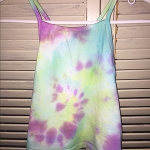 Tie dye halter